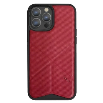 Etui UNIQ Transforma MagSafe na iPhone 13 Pro Max - czerwone