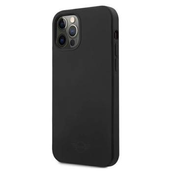 Etui Mini Morris Silicone Tone On Tone na iPhone 12 Pro Max - czarne