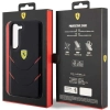 Etui Ferrari Hot Stamp Lines na Samsung Galaxy S23+ - czarne