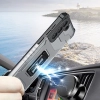 Crystal Ring Case pancerne hybrydowe etui pokrowiec + magnetyczny uchwyt Samsung Galaxy S21+ 5G (S21 Plus 5G) czarny