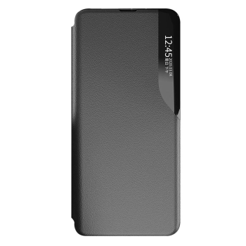 Eco Leather View Case elegancki futerał etui z klapką i funkcją podstawki Samsung Galaxy S22+ (S22 Plus) niebieski