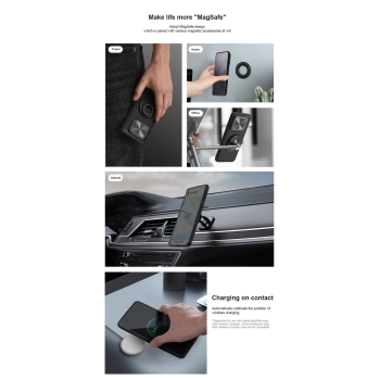Etui Nillkin CamShield Prop Magnetic Case na Xiaomi 14 Pro - czarne