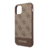 Etui Guess 4G Stripe Collection na iPhone 11 / Xr - brązowe