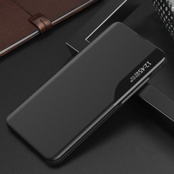 Eco Leather View Case etui do Xiaomi 13 Lite z klapką podstawka czarne