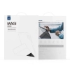 Dux Ducis Magi etui do iPad Air (5. generacji) / (4. generacji) pokrowiec smart cover z podstawką i schowkiem na Apple Pencil czarny