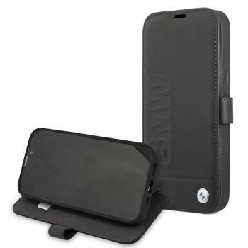 Etui BMW Signature na iPhone 13 mini - czarne