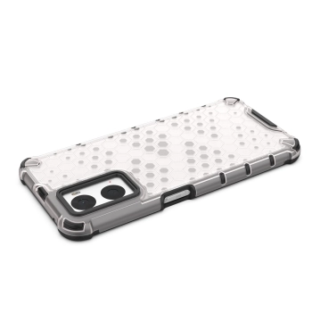 Honeycomb etui pancerny pokrowiec z żelową ramką Oppo A76 / Oppo A36 / Realme 9i czarny
