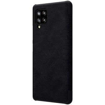 Nillkin Qin skórzana kabura etui Samsung Galaxy A42 5G czarny