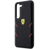 Etui Ferrari Hot Stamp Lines na Samsung Galaxy S23 - czarne
