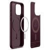 Etui Caseology Parallax Mag z MagSafe na iPhone 15 Pro Max - burgundowe