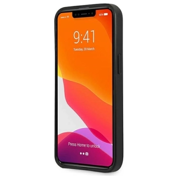 Etui Guess 4G Stripe Collection na iPhone 13 Pro / iPhone 13 - szare