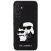 Etui Karl Lagerfeld Saffiano Karl&Choupette na Samsung Galaxy A34 5G - czarne