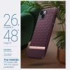 Etui Caseology Parallax Mag z MagSafe na iPhone 14 Plus - burgundowe
