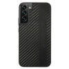Etui AMG Carbon Stripe&Embossed na Samsung Galaxy S22+ - czarne