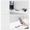 HUB Baseus Metal Gleam 6w1 USB-C - USB-C PD 100W 1x HDMI 4K 30Hz 3x USB-A 3.2 1x RJ45 - szary