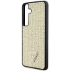 Etui Guess Rhinestone Triangle na Samsung Galaxy S24+ - złote