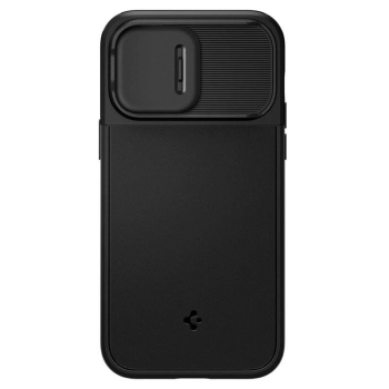 Etui Spigen Optik Armor Mag z MagSafe na iPhone 14 Pro - czarne