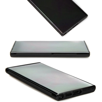 Etui z drewna i żywicy na Samsung Galaxy S23 Ultra Bewood Unique Vegas - różowo-niebieskie