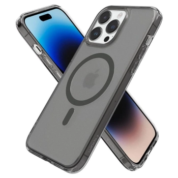 Etui Spigen Ultra Hybrid Mag z MagSafe na iPhone 14 Pro - matowo-czarne