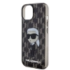 Etui Karl Lagerfeld Monogram Ikonik na iPhone 15 - czarne
