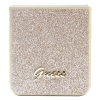Etui Guess Glitter Script na Samsung Galaxy Z Flip 5 - złote
