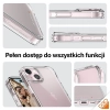 Etui PanzerGlass HardCase z D3O i certyfikatem Military Grade na iPhone 15 / 14 / 13 - przezroczyste
