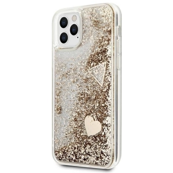 Etui Guess Glitter Charms na iPhone 11 Pro - złote