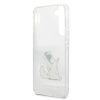 Etui Karl Lagerfeld Choupette Eat na Samsung Galaxy S22+ - przezroczyste