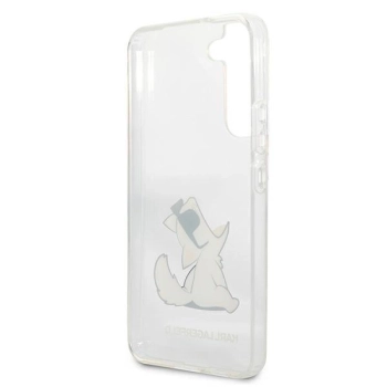 Etui Karl Lagerfeld Choupette Eat na Samsung Galaxy S22+ - przezroczyste