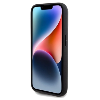Etui Mercedes Carbon Fiber Dynamic na iPhone 15 Pro - czarne