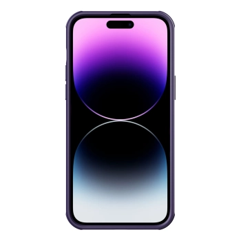Nillkin CamShield S Case etui iPhone 14 Pro Max pancerny pokrowiec osłona na aparat fioletowe