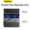 Etui z klawiaturą Baseus Brilliance Series na iPad 10.9'' 2022 (10 gen.) + kabel USB-C - czarne