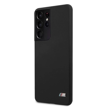 Etui BMW Silicone M Collection na Samsung Galaxy S21 Ultra - czarne