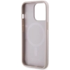 Etui Guess 4G Printed Stripes MagSafe na iPhone 13 Pro / iPhone 13 - różowe