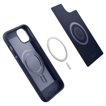 Etui Spigen Mag Armor na iPhone 14 - niebieskie