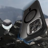 Etui ESR Armor Tough Kickstand Halolock z MagSafe na iPhone 15 Pro Max - przezroczysto-czarne