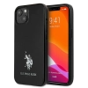 Etui U.S. Polo Assn. Horses Logo na iPhone 13 mini - czarne