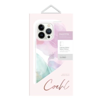 Etui Uniq Coehl Palette na iPhone 14 Pro - liliowe