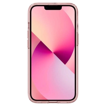 Etui Spigen Ultra Hybrid na iPhone 13 - różowo-przezroczyste