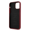 Etui Mini Morris Silicone Tone On Tone na iPhone 12 / iPhone 12 Pro - czerwone