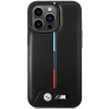 Etui BMW Quilted Tricolor MagSafe  na iPhone 13 Pro Max - czarne