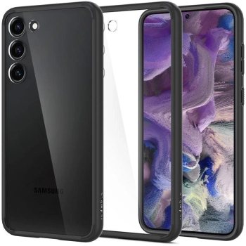 Etui Spigen Ultra Hybrid na Samsung Galaxy S23 - czarny mat