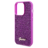 Etui Guess Disco Metal Script na iPhone 14 Pro - fuksjowe