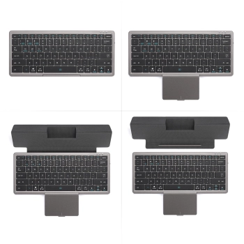Klawiatura bezprzewodowa Bluetooth z touchpadem Dux Ducis OK Series - czarna