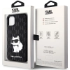 Etui Karl Lagerfeld Saffiano Monogram Choupette na iPhone 11 / Xr - czarne