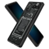 Etui Spigen Ultra Hybrid na Sony Xperia 5 V - ciemnoszare (wzór Zero One)