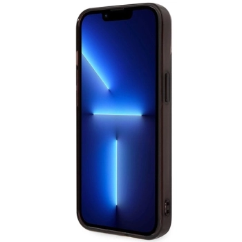 Etui BMW IML Tricolor Stripe na iPhone 14 - czarne