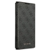Guess GUBKS22LG4GFGR S22 Ultra S908 szary/grey book 4G Metal Gold Logo
