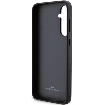 Etui BMW Leather Hot Stamp na Samsung Galaxy S23 FE - czarne