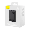 Baseus Adaman2 powerbank z wyświetlaczem cyfrowym 20000mAh 30W 2 x USB / 1x USB Typ C Power Delivery Quick Charge SCP, Oppo Super VOOC czarny (PPAD050